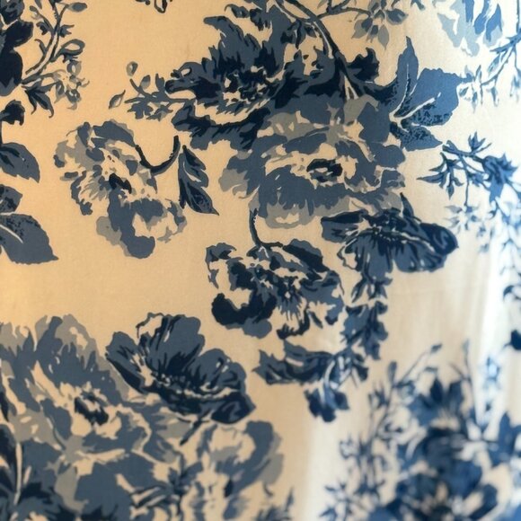 AQUA Toile De Jouy Sleeveless Floral Midi Dress - Picture 4 of 6